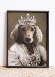 Pet Portraits Regal, Animal Portraits, Royal Dog Portrait, Cat Portrait Art