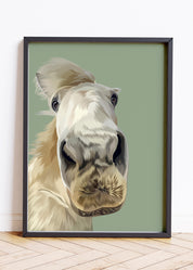 Custom Horse Portraits, Digital Horse Portrait, Personalised Horse Portrait