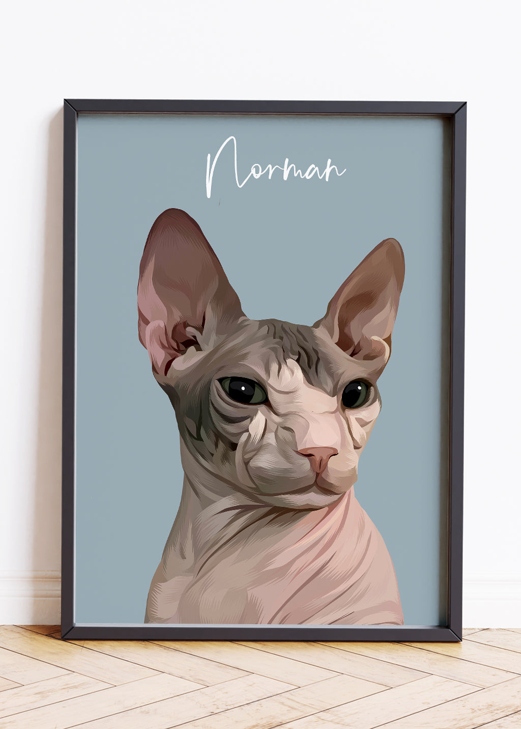 Cat Portrait, Cat Portraits From Photos, Cat Portraits UK, Portraits Of Cats, Portrait Cat