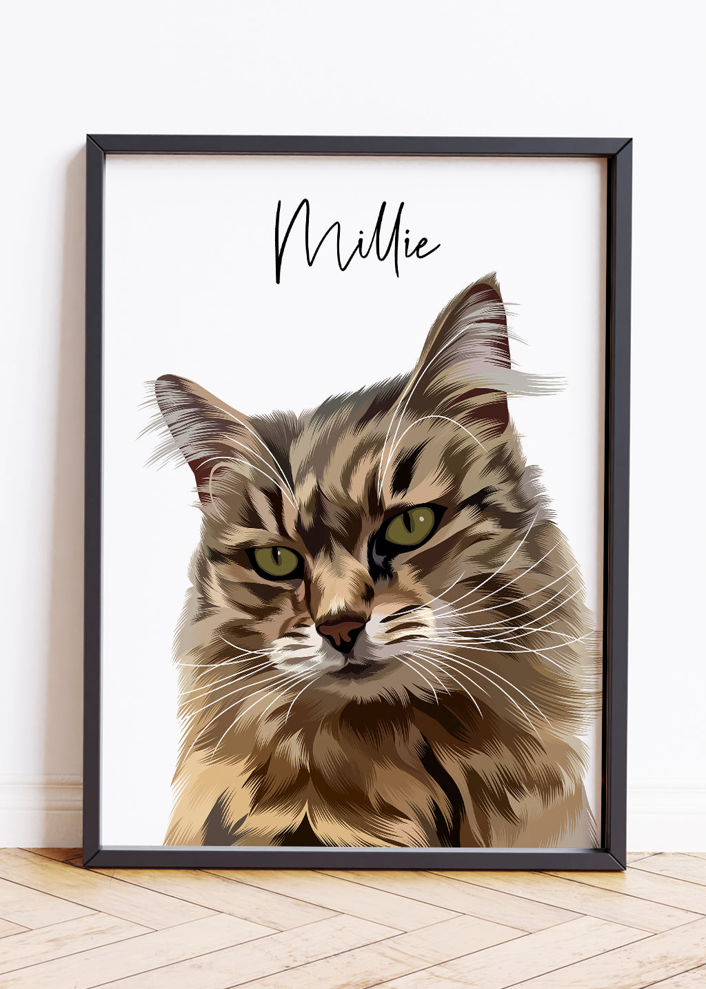 Portrait Cat, Cat Portrait, Cat Portraits UK, Portraits Of Cats, Cat Portraits From Photos