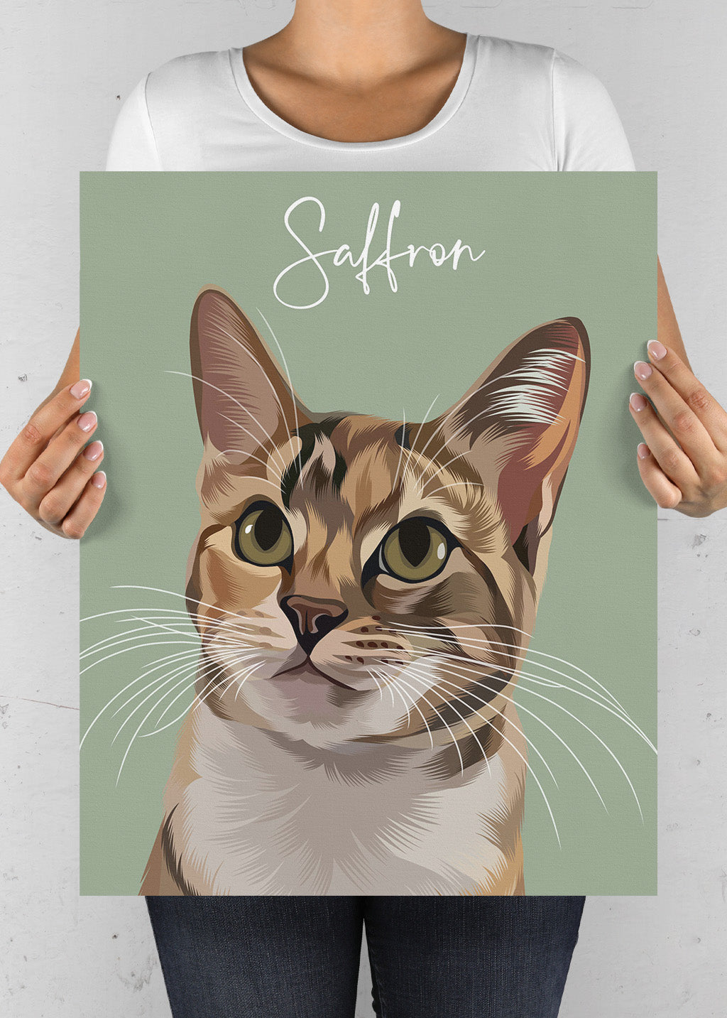Portrait Cat, Cat Portraits From Photos, Cat Portraits UK, Portraits Of Cats, Cat Portrait