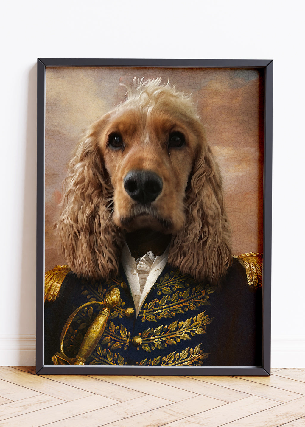 Funny Pet Portraits, Cat And Dog Portraits, Pet Portrait UK, Regal Cat Portrait