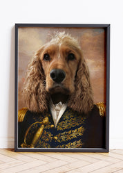 Funny Pet Portraits, Cat And Dog Portraits, Pet Portrait UK, Regal Cat Portrait