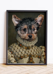 Dog Regal Portrait, Pet Portraits, Pet Portraits Uk, Renaissance Pet Portrait, Dog Portraits