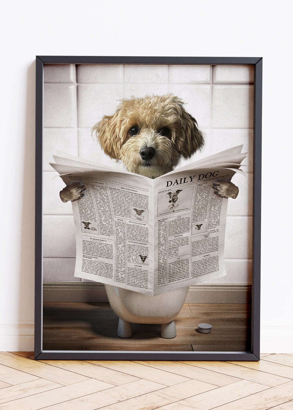 Custom Funny Dog Portraits, Regal Pet Portraits, Renaissance Pet Portraits