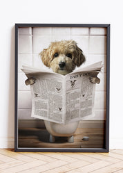 Custom Funny Dog Portraits, Regal Pet Portraits, Renaissance Pet Portraits