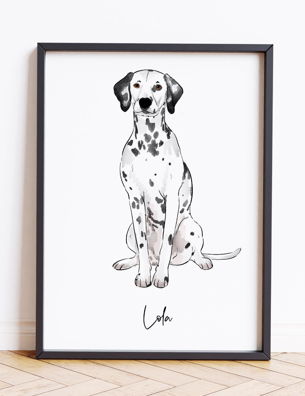 Watercolour Pet Portraits, Watercolour Dog Portraits, Watercolour Pet Portraits UK