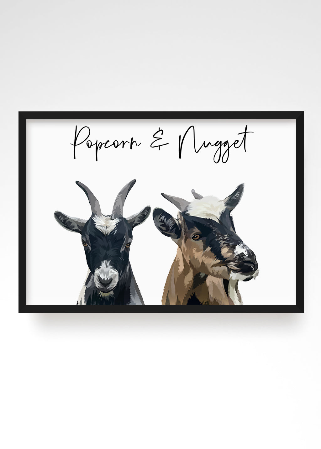 3 Pet Portrait, 2 Pet Portrait, Multiple Pet Portrait, Bespoke Pet Portraits