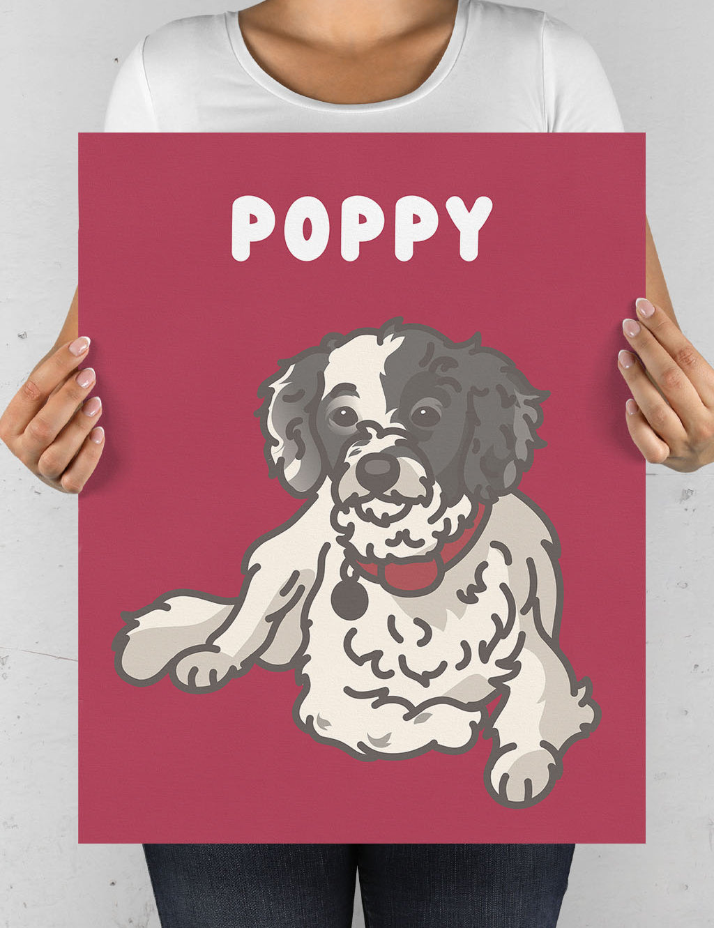 Hand Drawn Pet Portraits, Personalised Pet Portraits, Digital Pet Portraits