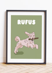 Hand Drawn Pet Portraits, Line Drawing Pet Portrait, Digital Pet Portraits