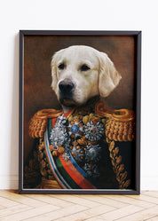 Royal Pet Portraits, Custom Canvas Pet Portraits, Animal Pet Portraits, Modern Pet Portraits