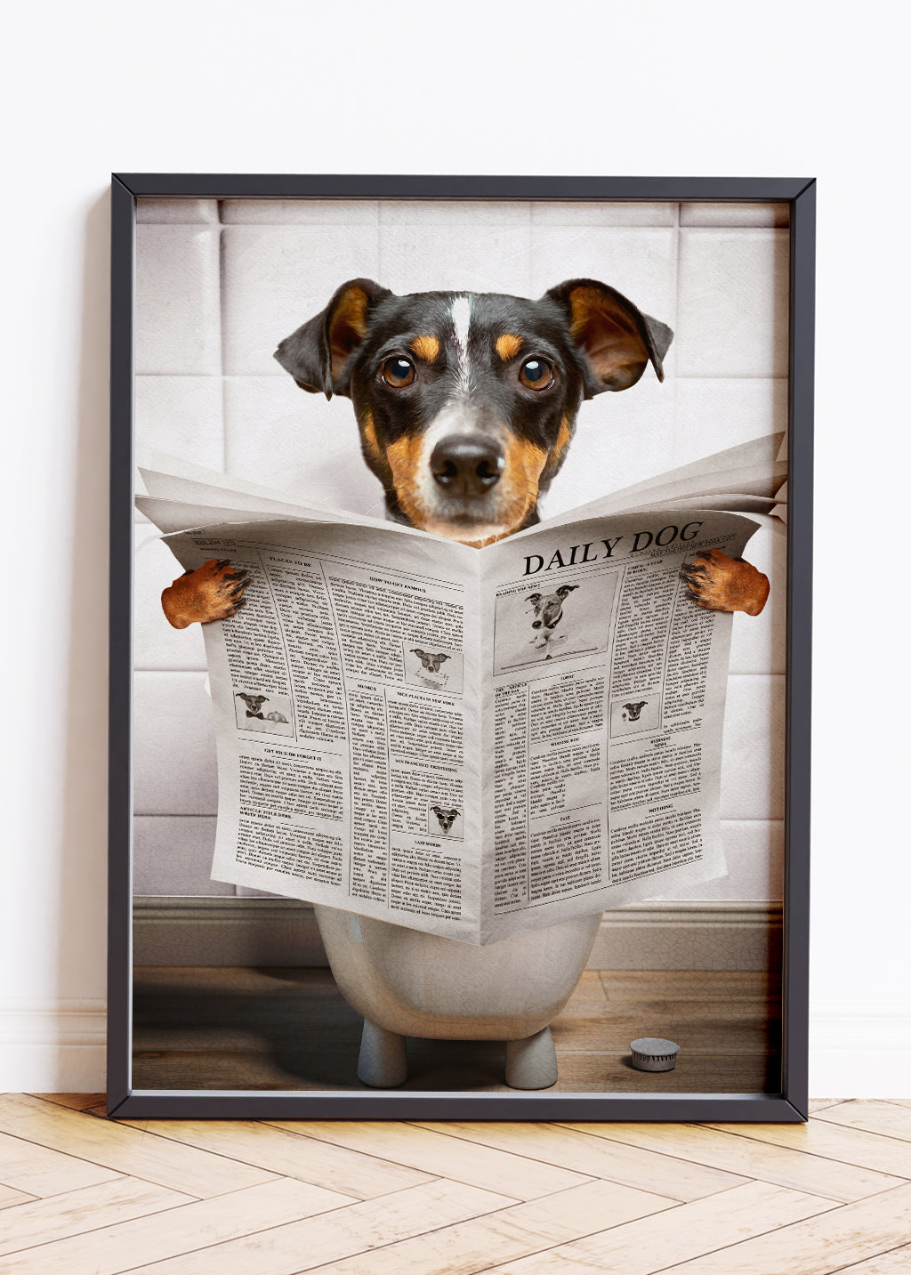 Digital Art Pet Portraits, Custom Funny Dog Portraits, Bespoke Pet Portraits