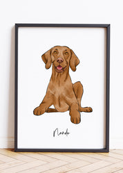 Watercolor Pet Portraits, Custom Watercolour Pet Portrait, Watercolour Dog Portraits