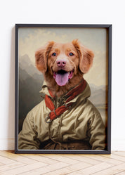 Regal Pet Portrait - The Explorer