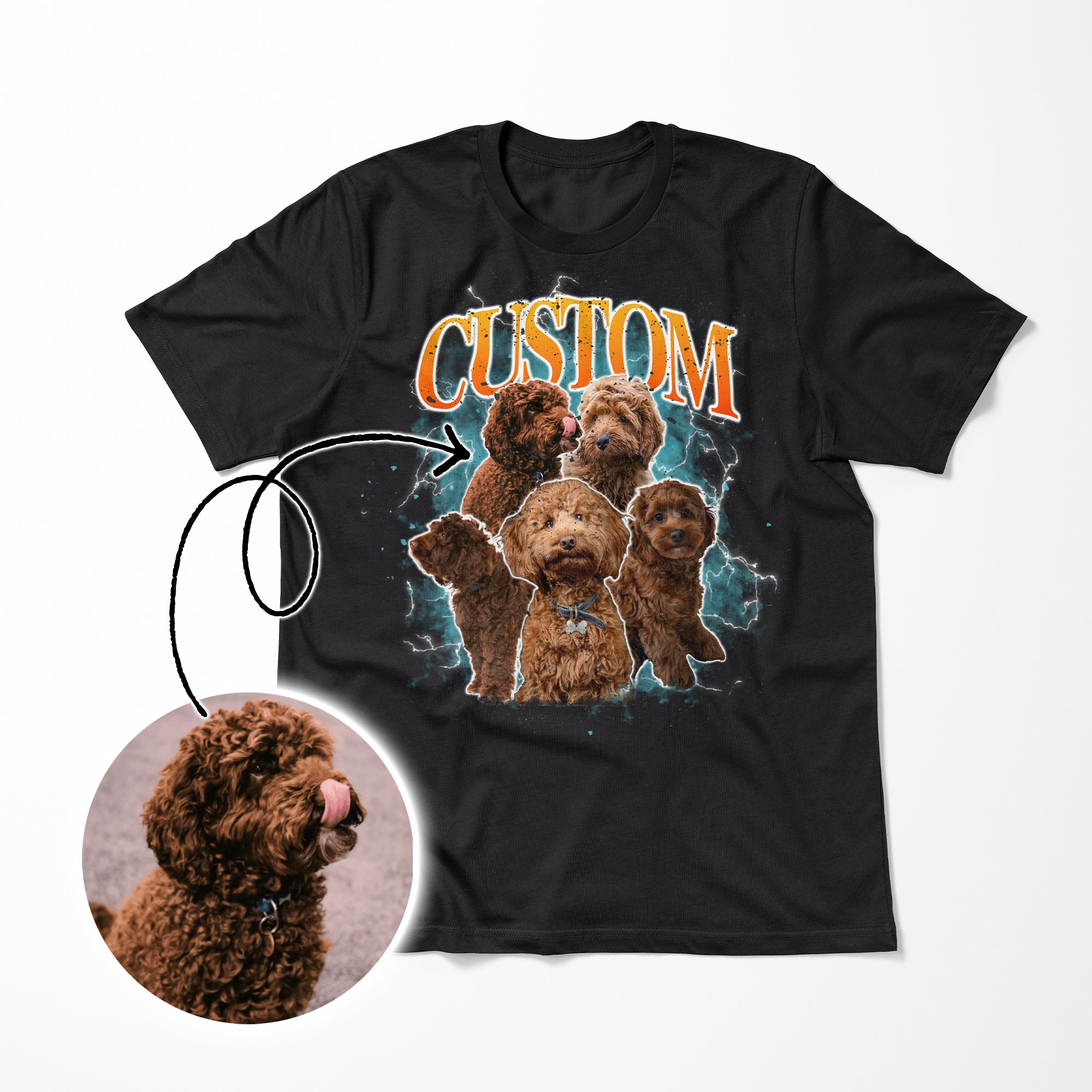 Custom Vintage Pet T-Shirt