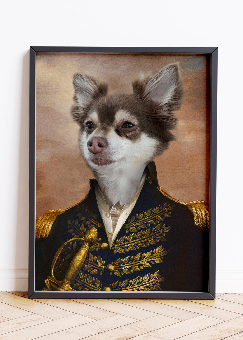 Regal Pet Portrait - The Admiral