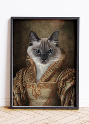 Regal Pet Portrait - The Lady